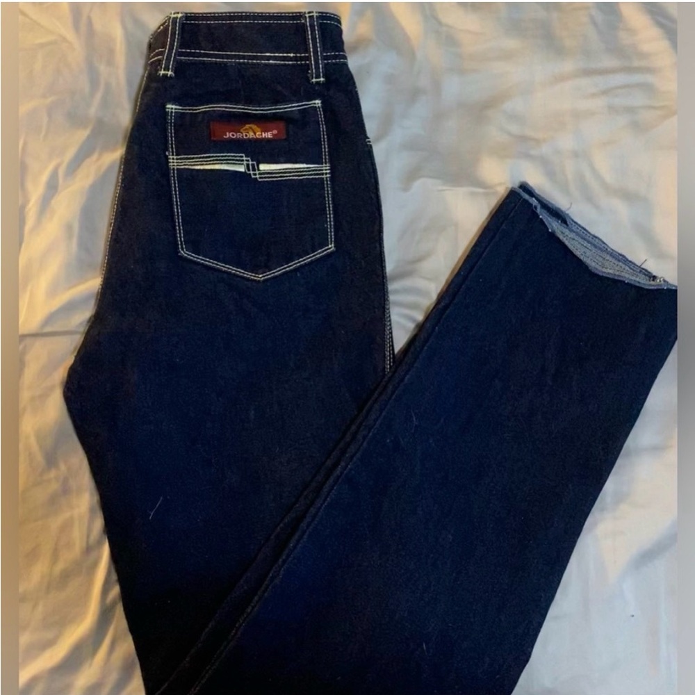 Vintage 70’s/80’s EXTREMELY RARE HORSE POCKET Jordache jeans! Price is firm 🤠